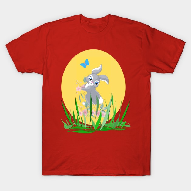 Yellow Easter egg T-Shirt by RedCat